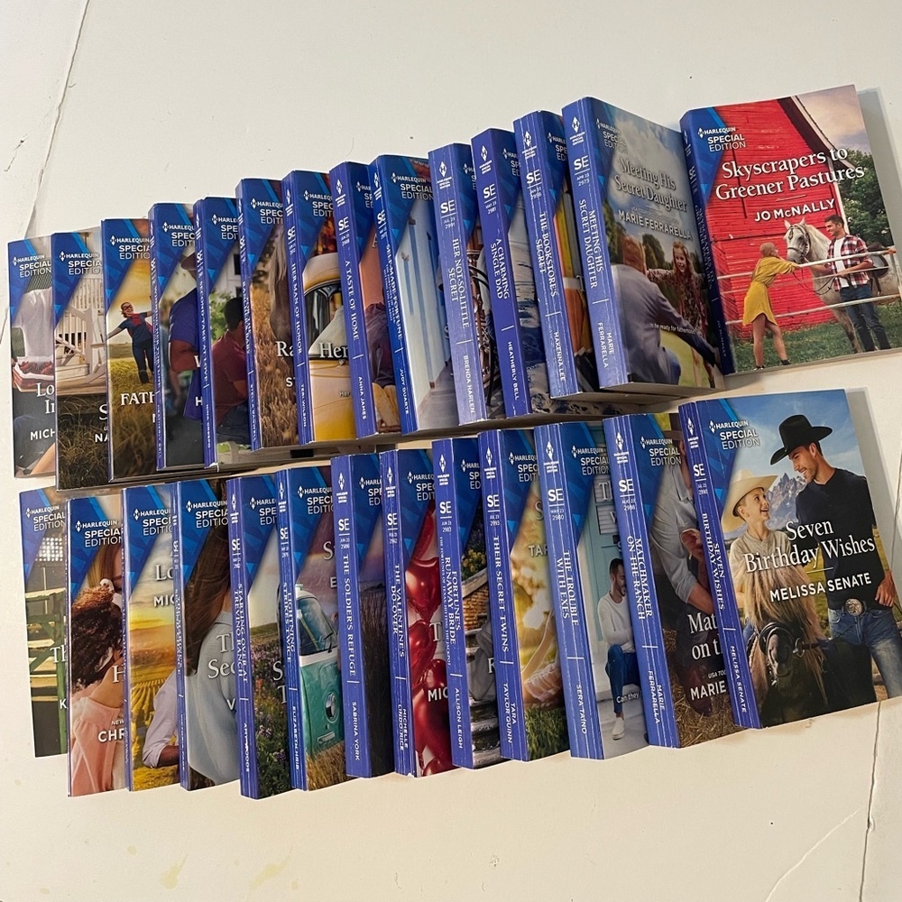 Harlequin Special Edition 26 Books Lot Collection of Romance Novels